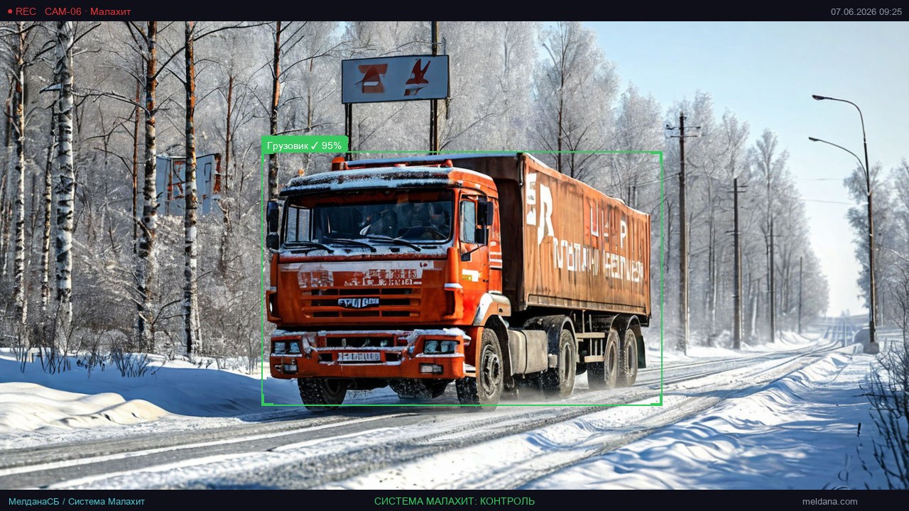 Детекция нарушений ПДД на территории предприятия в Верхней Пышме — от 1 400 ₽/камера/мес